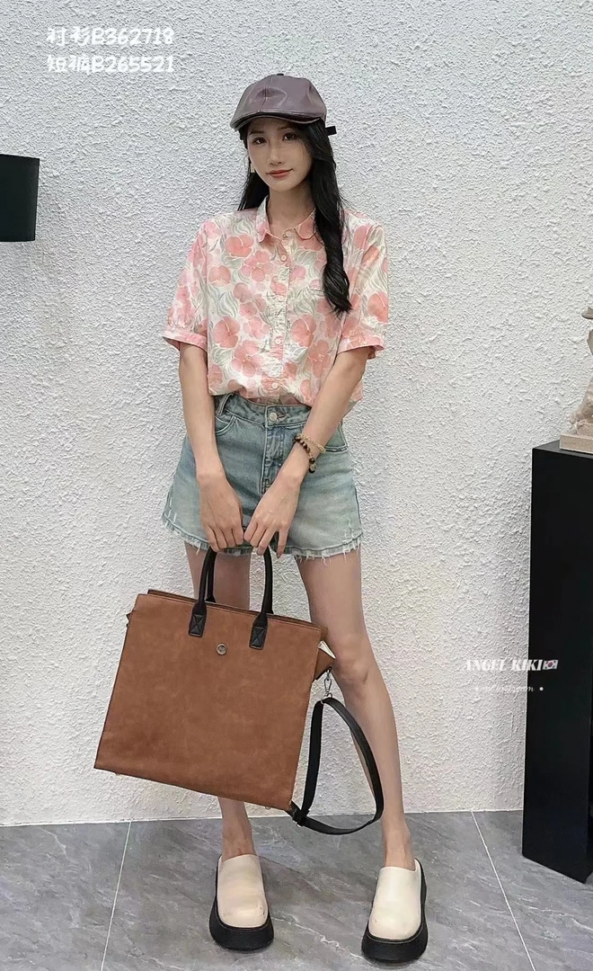 韩版轻奢气质时尚减龄显瘦夏季短裙