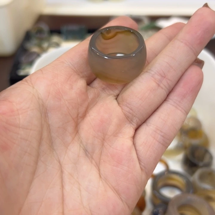 玛瑙/玉髓合金戒指98港20