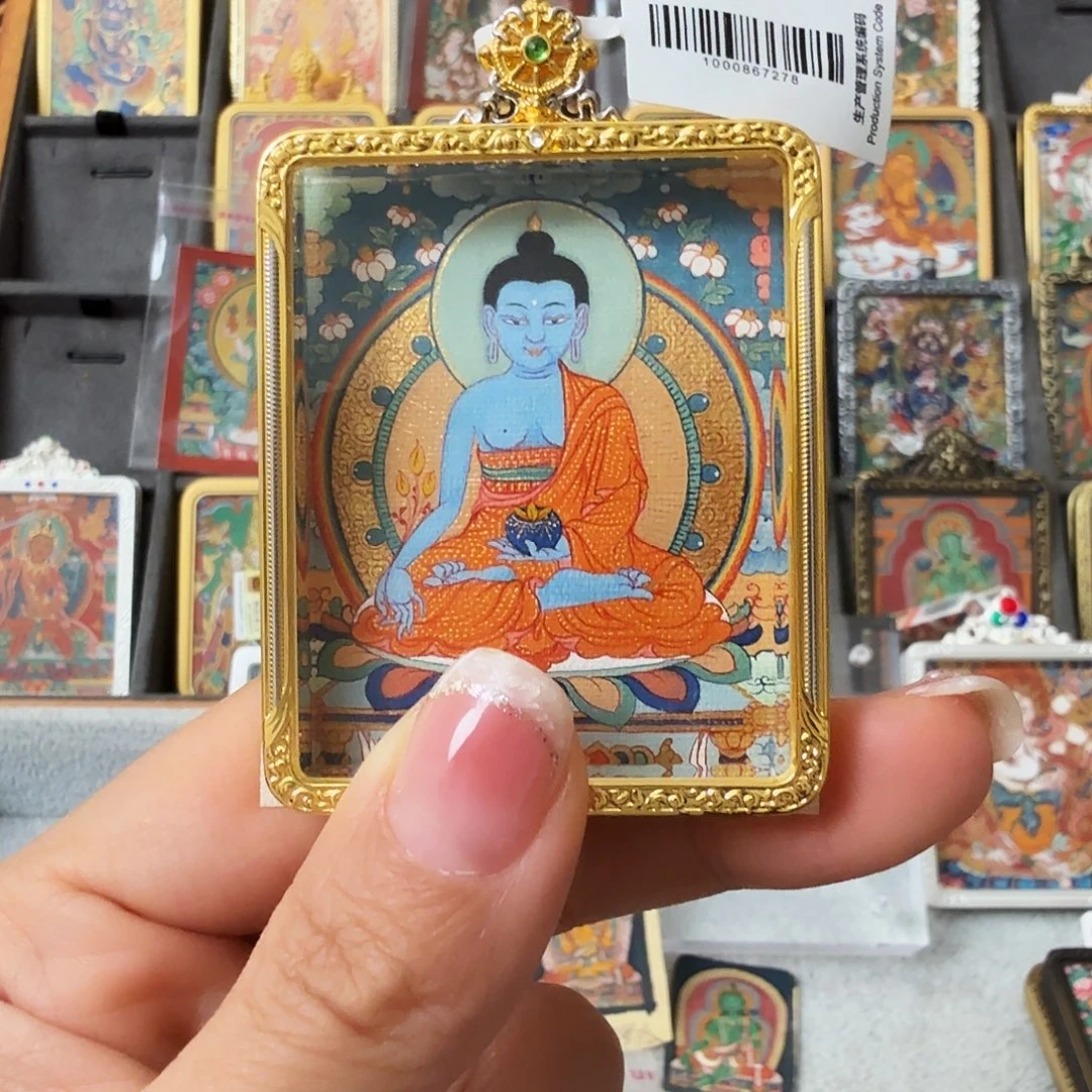 吊坠西藏唐卡，，，，。，，