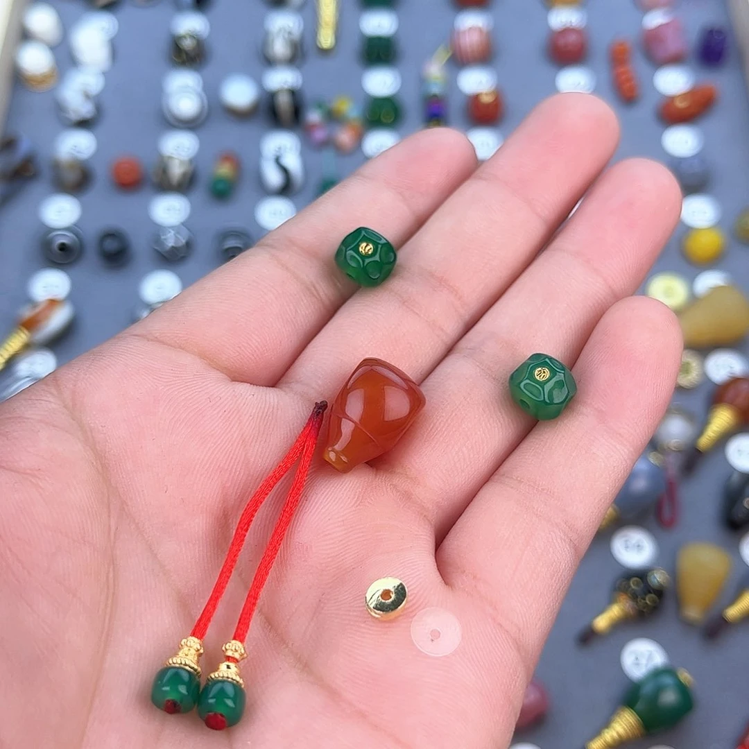 玛瑙/玉髓饰品未镶嵌老*A