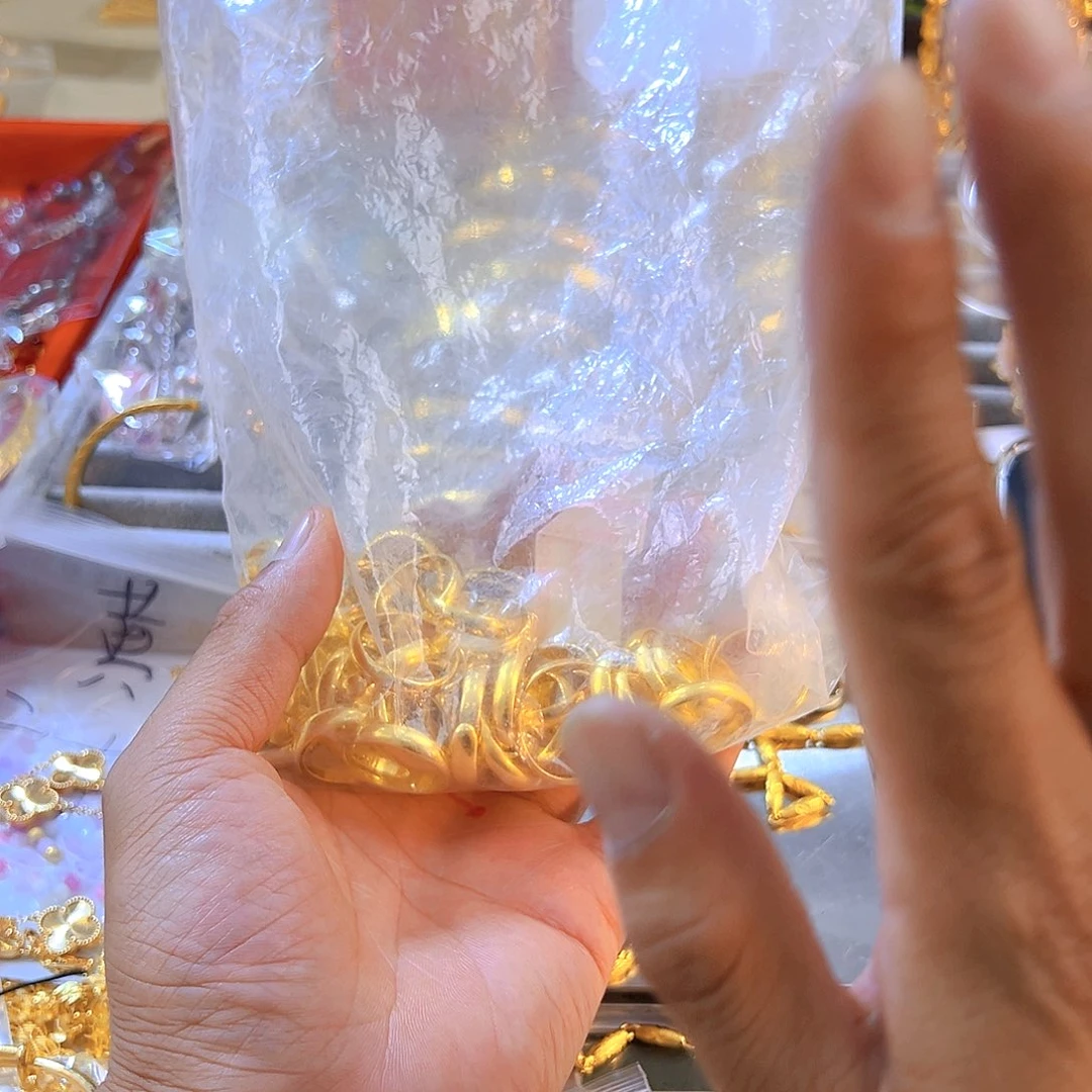铜合金戒指混装80个