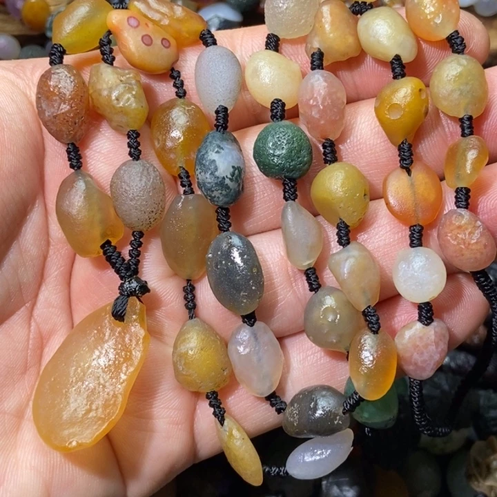 玛瑙/玉髓合金手链