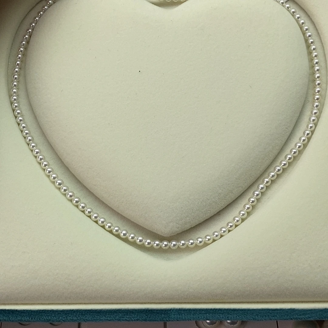 淡水珍珠珍珠未镶嵌毕业小米链