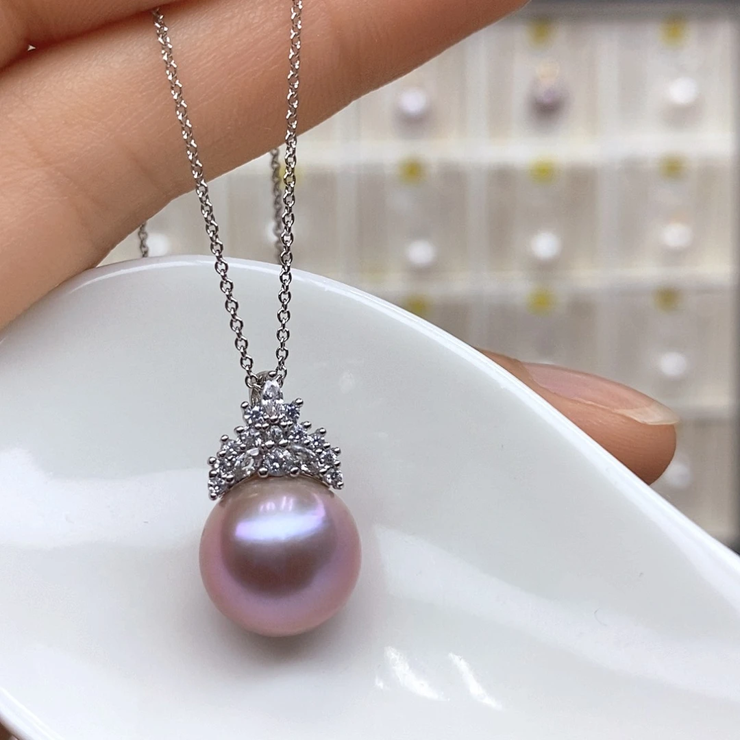 淡水珍珠合金颈饰