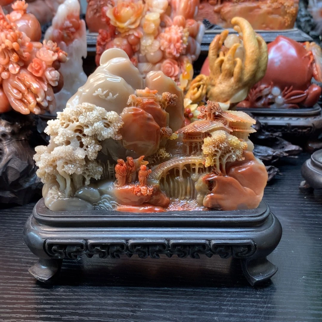 寿山石寿山石摆件