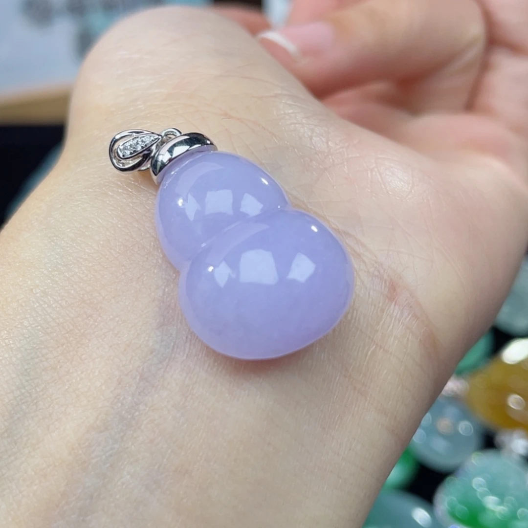 【闪购商品】翡翠颈饰22K金镶嵌翡翠