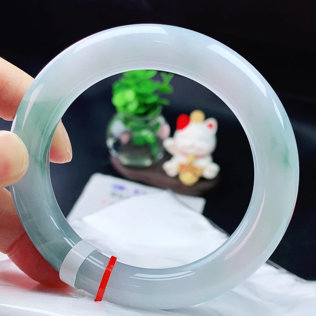 未镶嵌手镯翡翠57胖