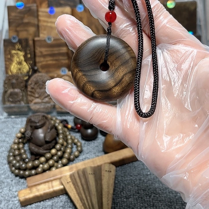 金丝楠把件金丝楠木小叶桢楠