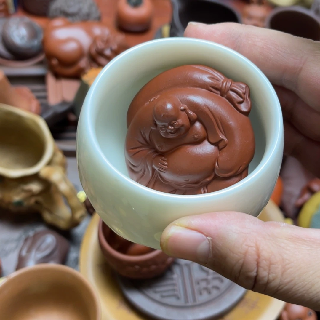 紫砂茶宠紫砂瑕疵