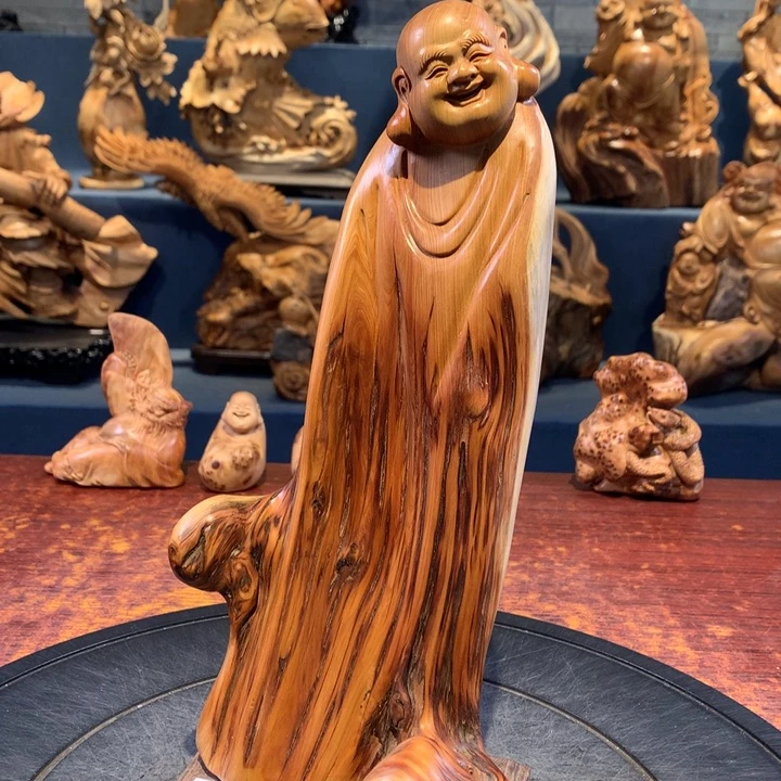 柏木（崖柏）根雕摆件