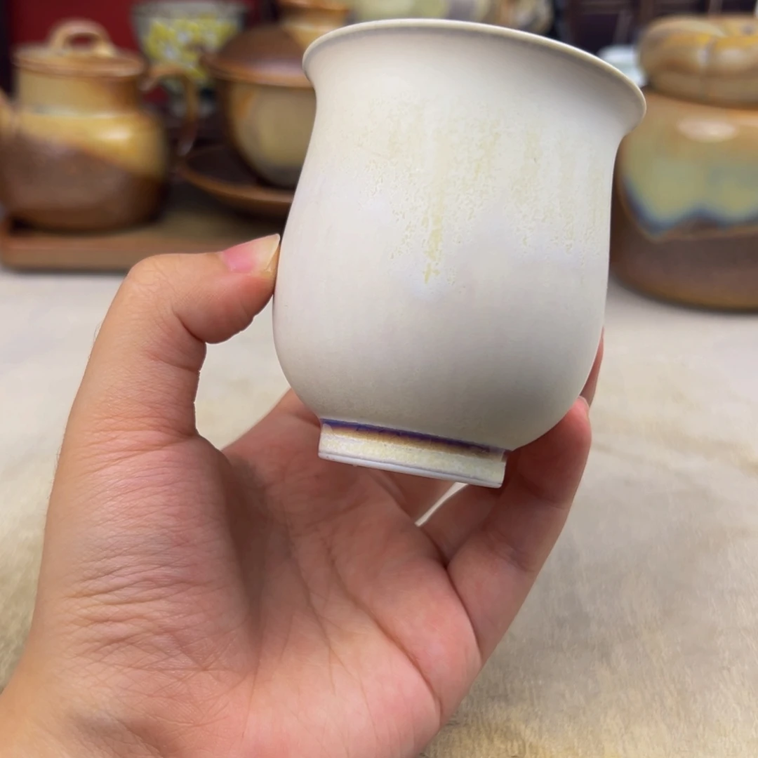 杯纯手工柴烧主人杯