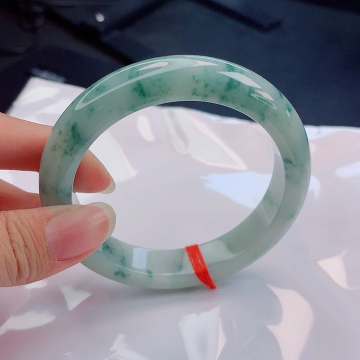 未镶嵌手镯翡翠59圈