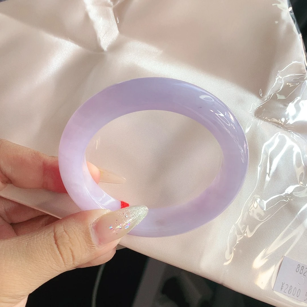 未镶嵌手镯翡翠54圈强推2851