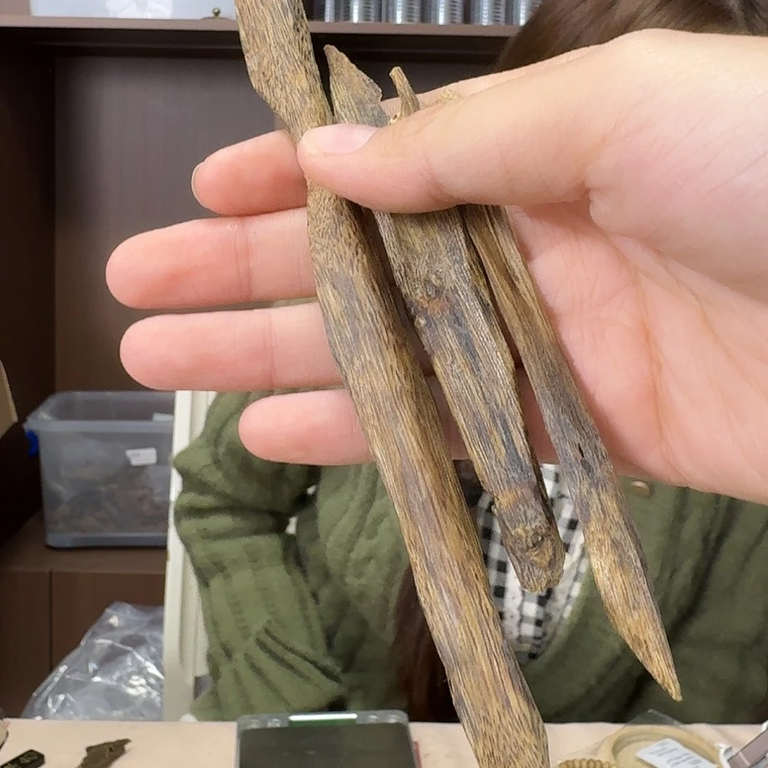 沉香沉香碎屑棋楠乌身棍料11克