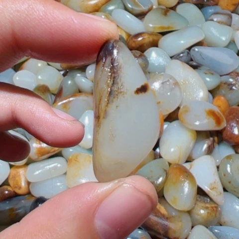 和田玉（糖玉）未镶嵌手链6.8克