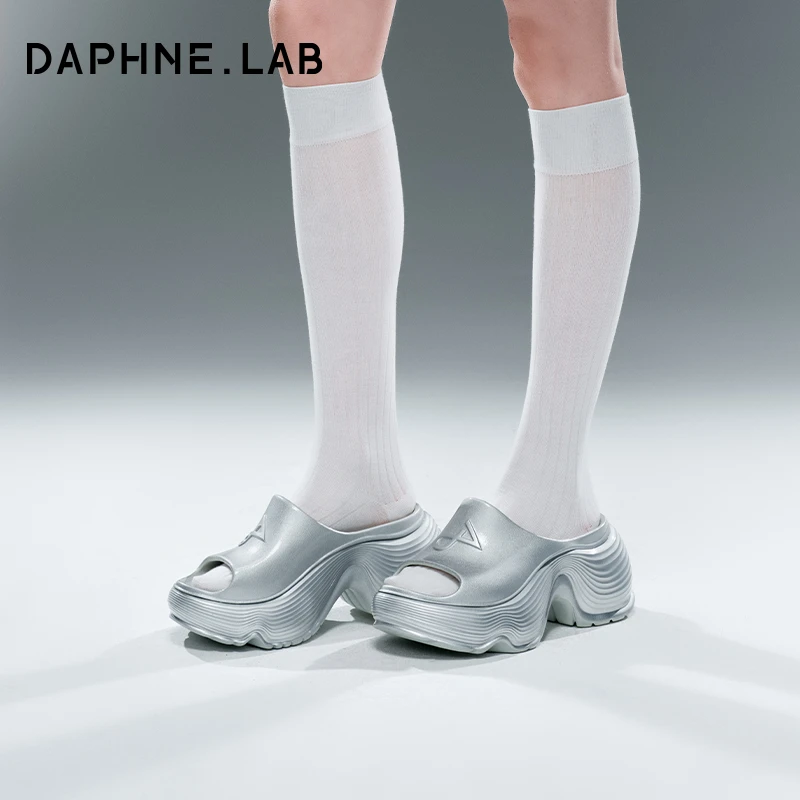 【一秒入夏】DAPHNELAB棒棒糖厚底拖25夏增高拖鞋甜酷风时髦穿搭