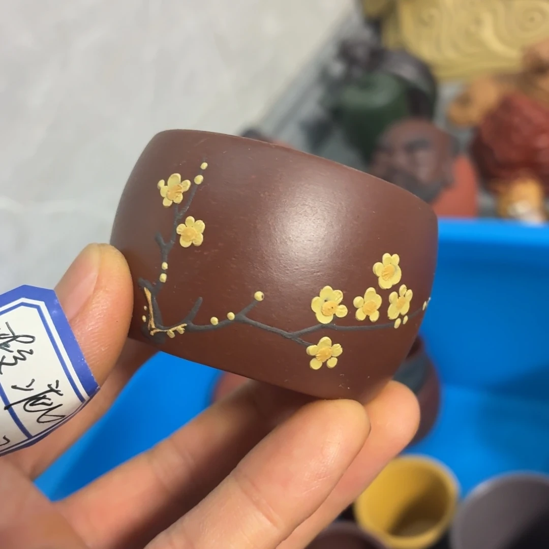 茶杯紫砂瑕疵不退不换介意勿拍