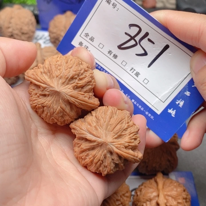 把件桃核38.5全品磨盘851号牌
