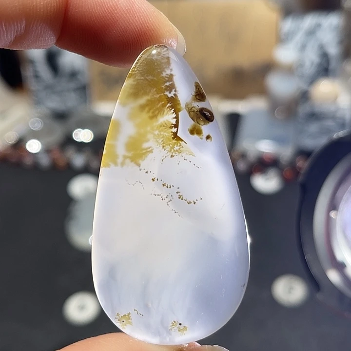 玛瑙/玉髓未镶嵌吊坠(不含链)