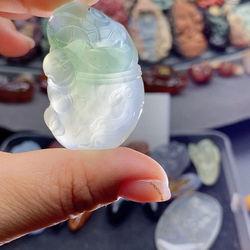 【闪购商品】未镶嵌吊坠定制玛瑙