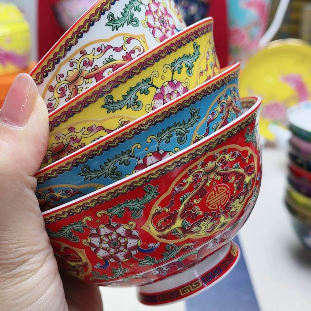 【闪购商品】珐琅4.5寸4个…………