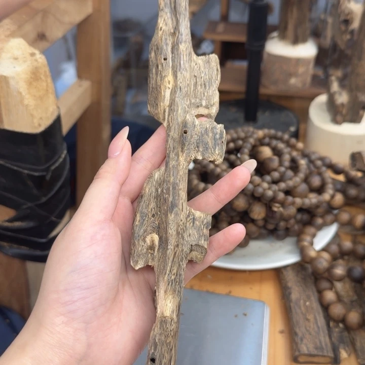 沉香碎屑沉香沉香奇楠块料55克