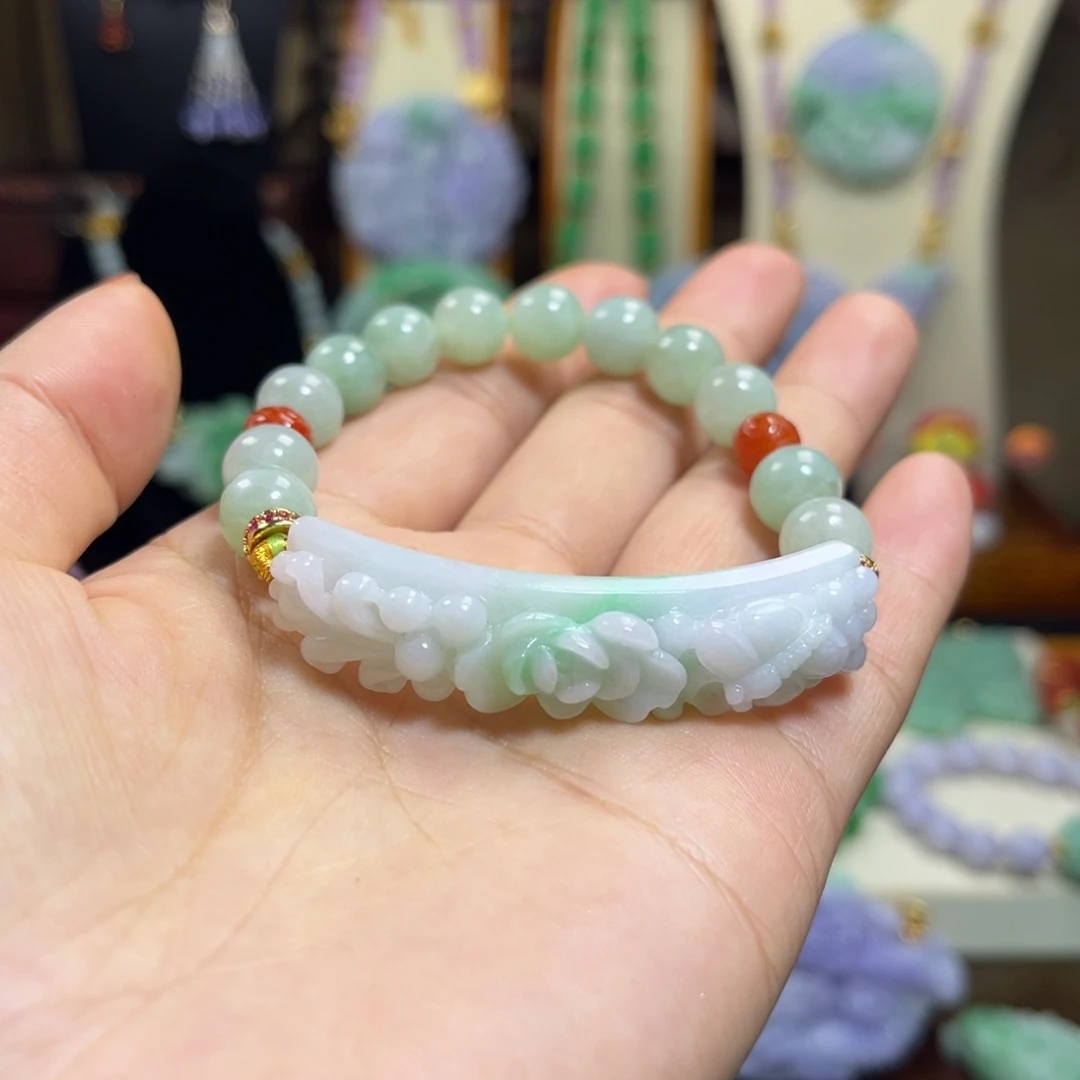 翡翠未镶嵌颈饰天然翡翠