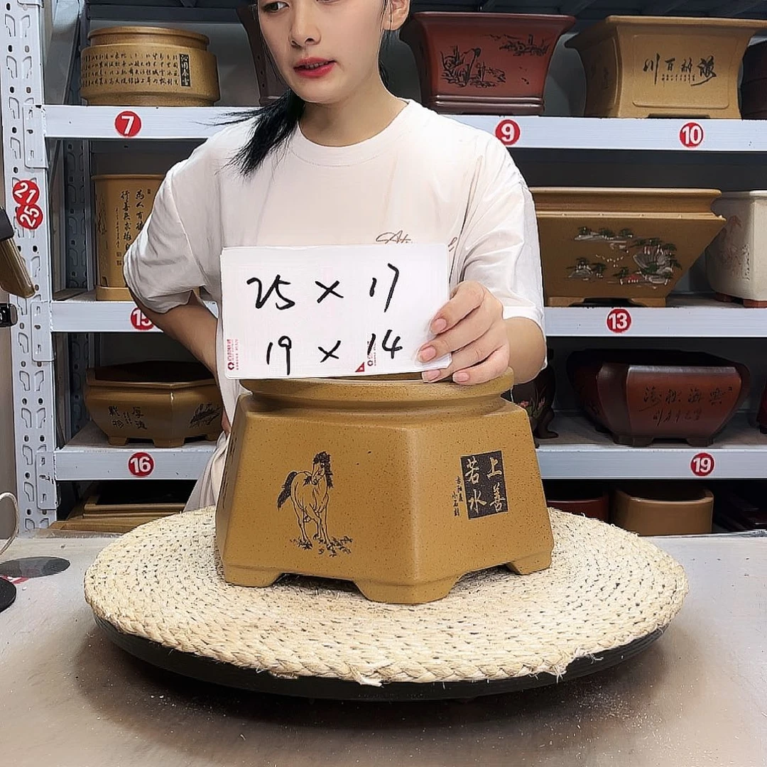 紫砂花盆紫砂花盆