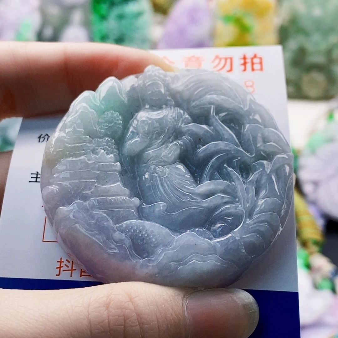 吊坠(不含链)未镶嵌翡翠