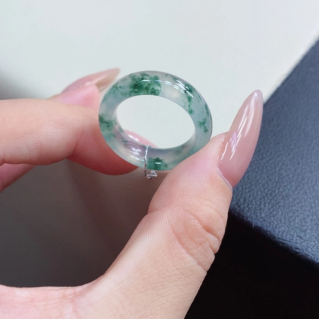 未镶嵌戒指翡翠16-17号