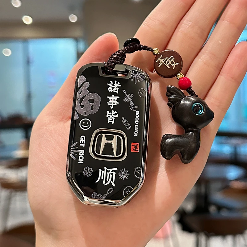 17-22款本田缤智钥匙套专用精英19款保护壳先锋20款折叠汽车包男