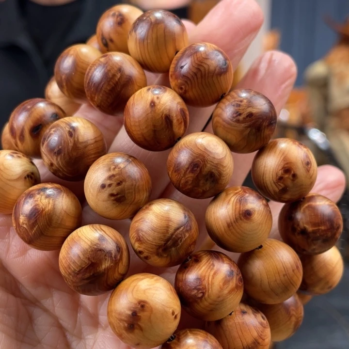 柏木（崖柏）瘤疤手串1.5