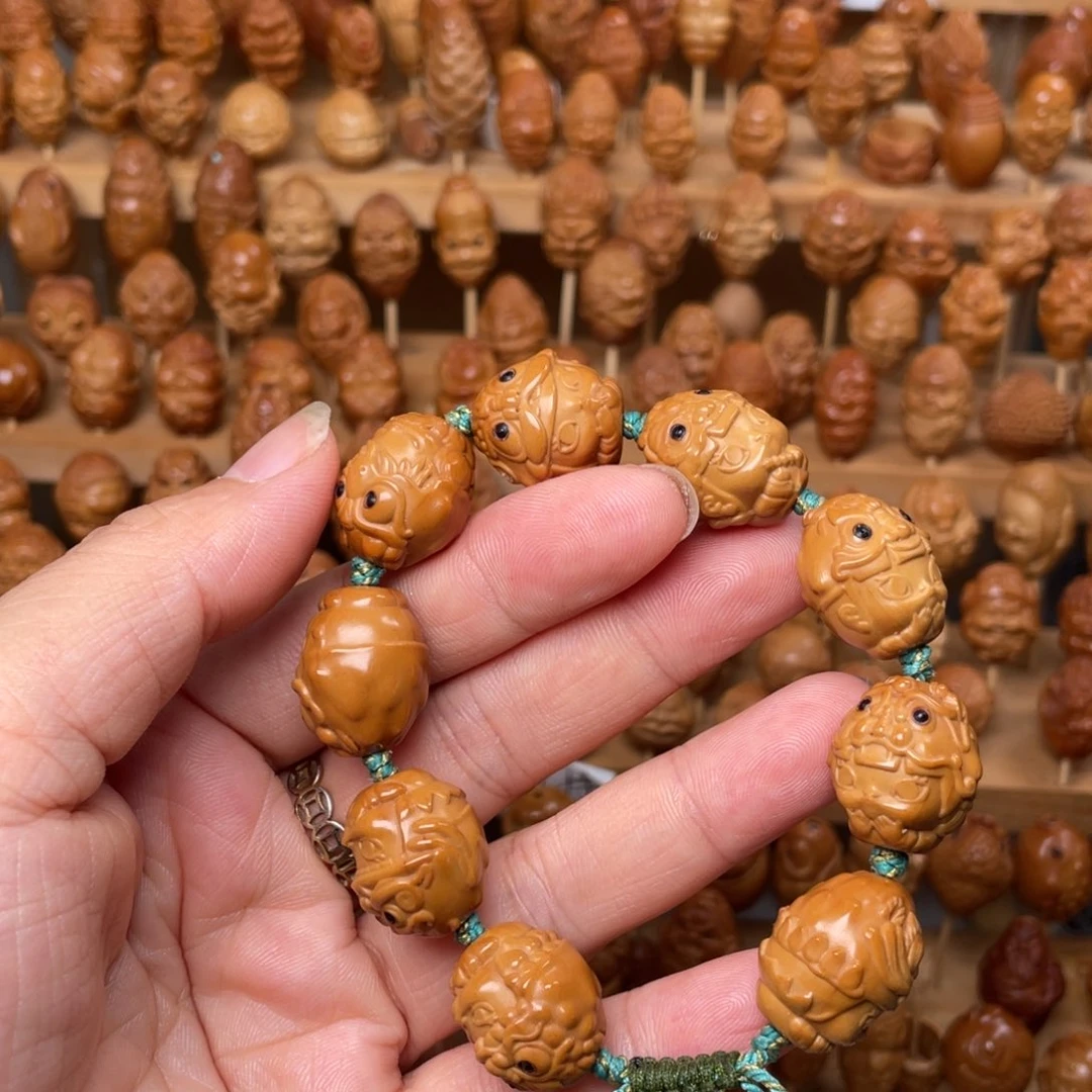 橄榄核手串/手链九子茉莉