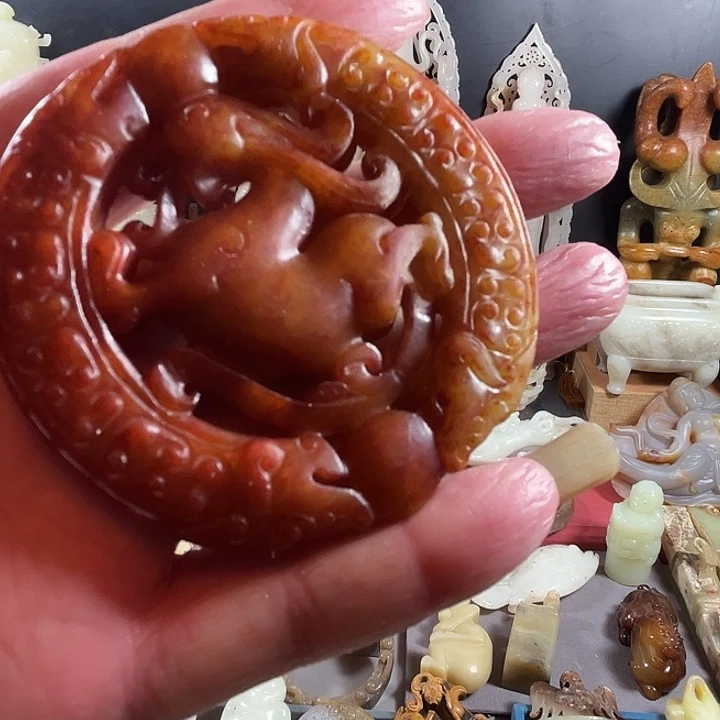 和田玉（糖玉）未镶嵌挂件