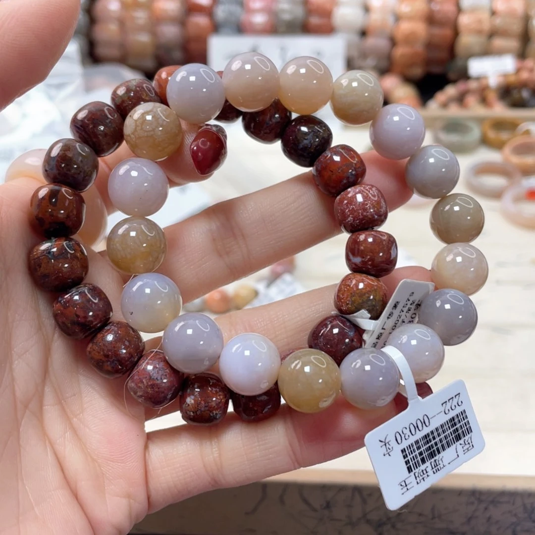 硅化珊瑚（珊瑚玉）手链未镶嵌t*o975