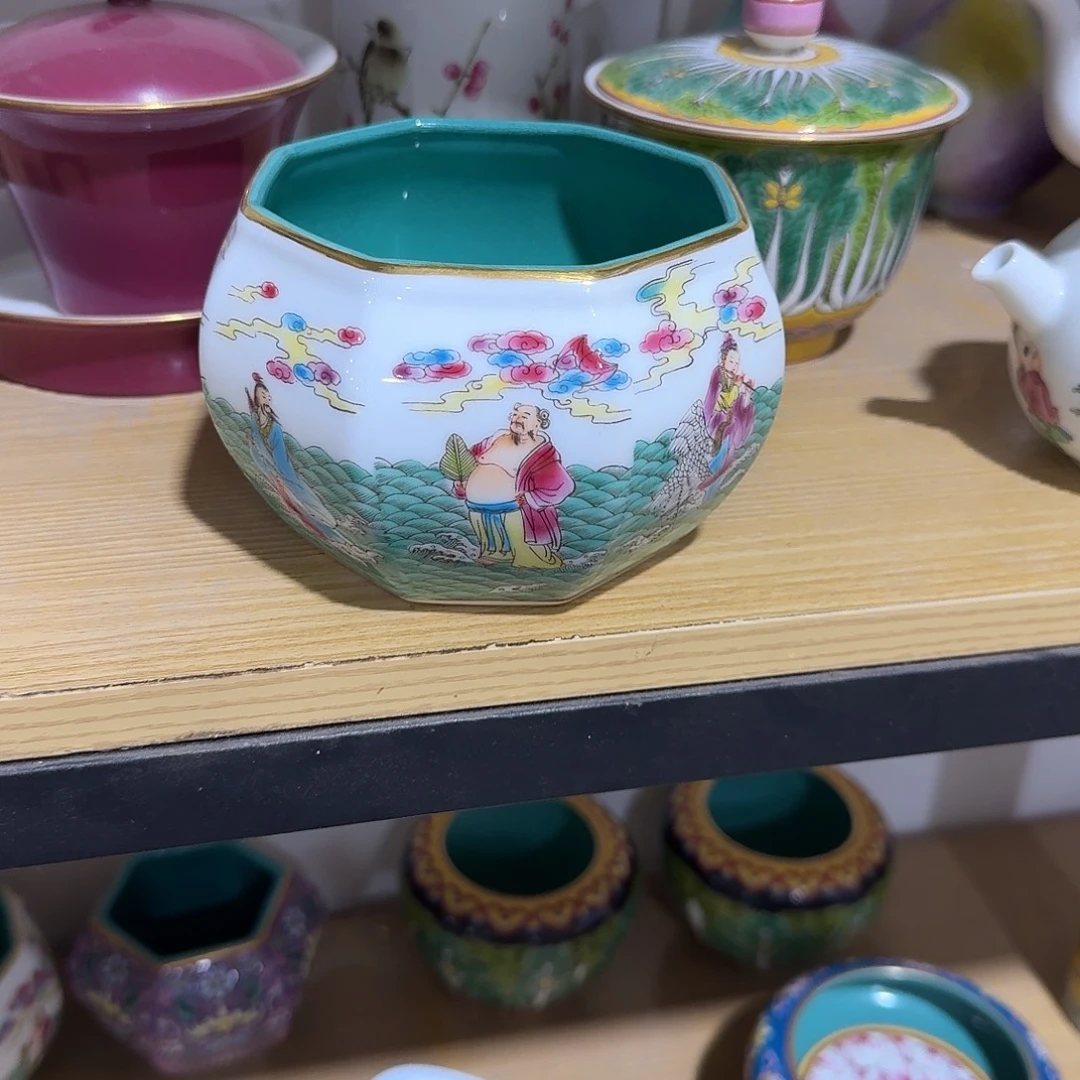 瓷片摆件等方式在不同部位