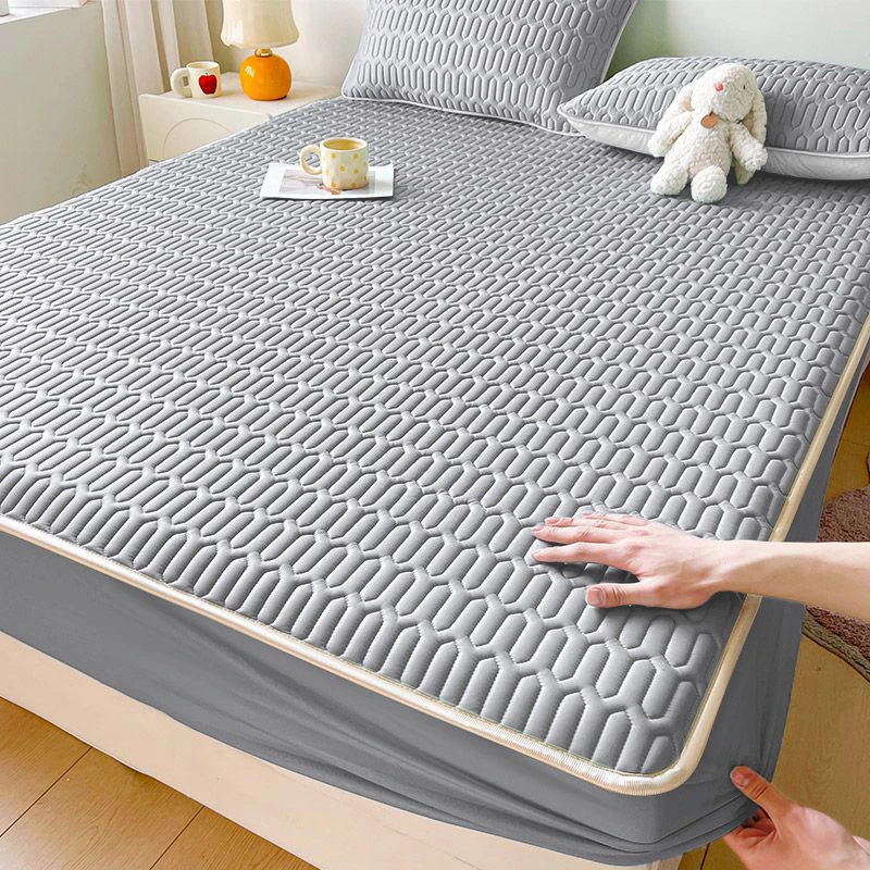 2025夏季冰丝乳胶床笠款凉席折叠学生宿舍可水洗家用空调席新款