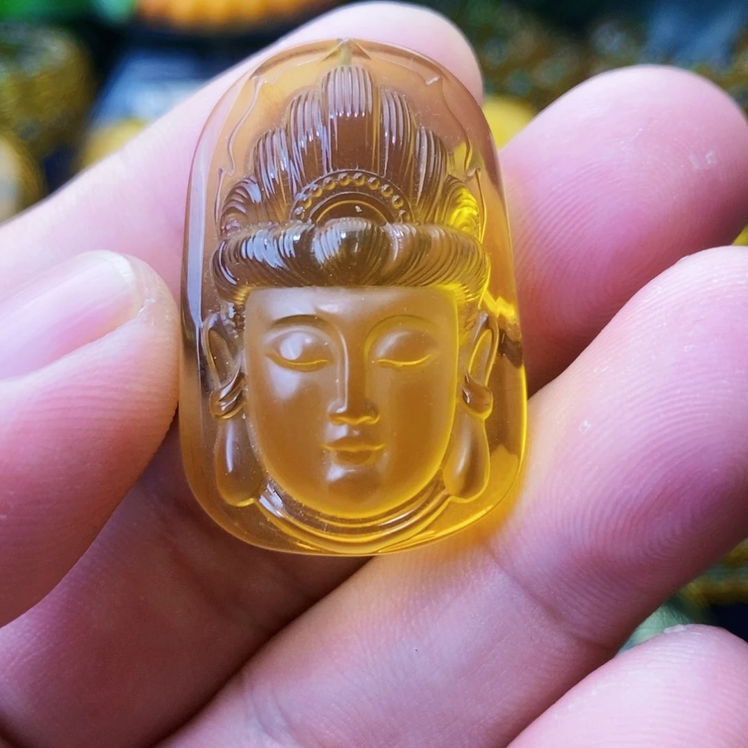 【闪购商品】蓝珀吊坠(不含链)未镶嵌