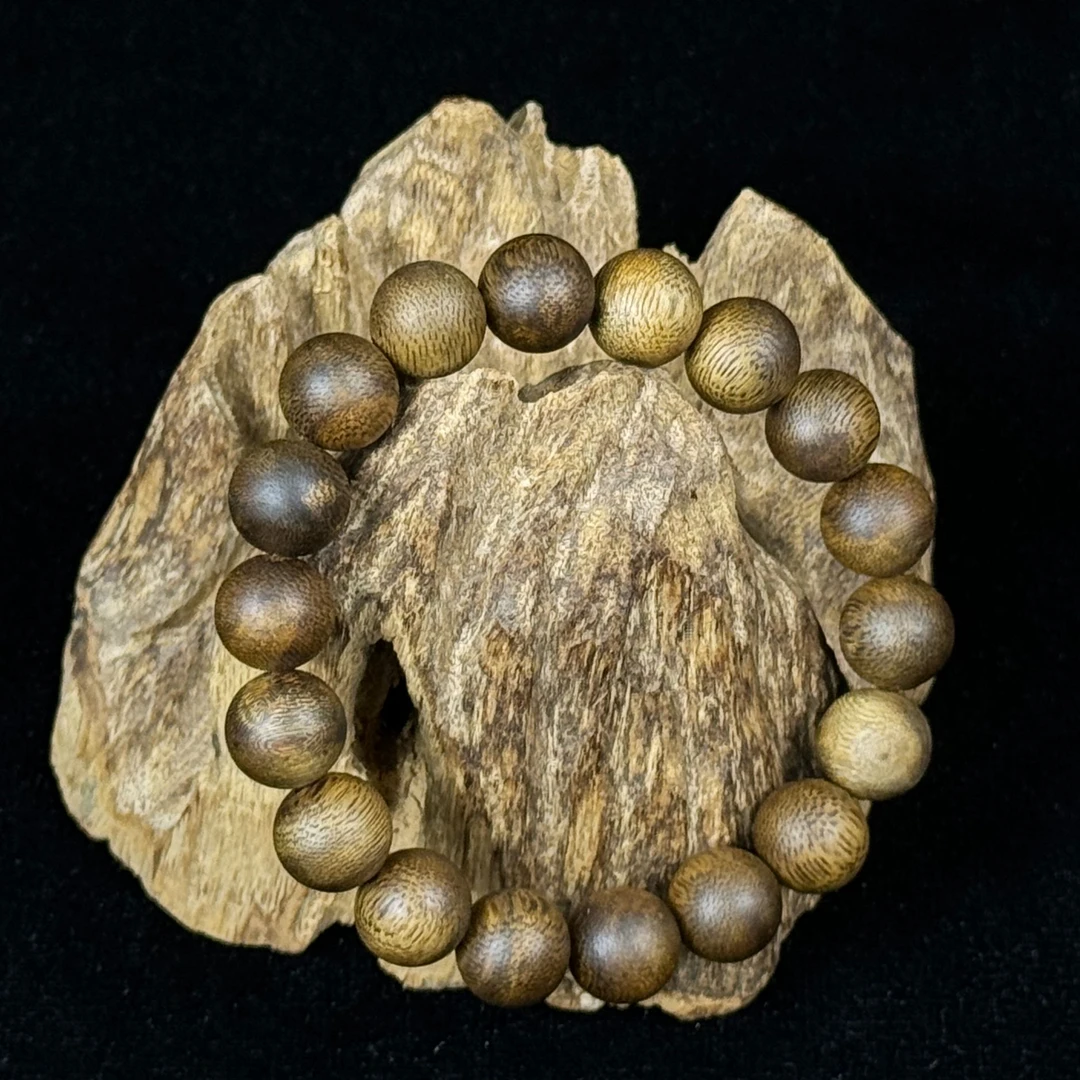 沉香海南沉香棋楠1.2规格圆珠单圈7克+