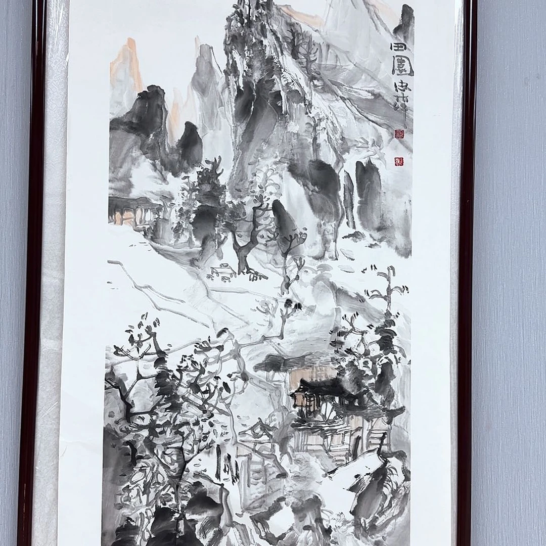见***山国画国画作品集一