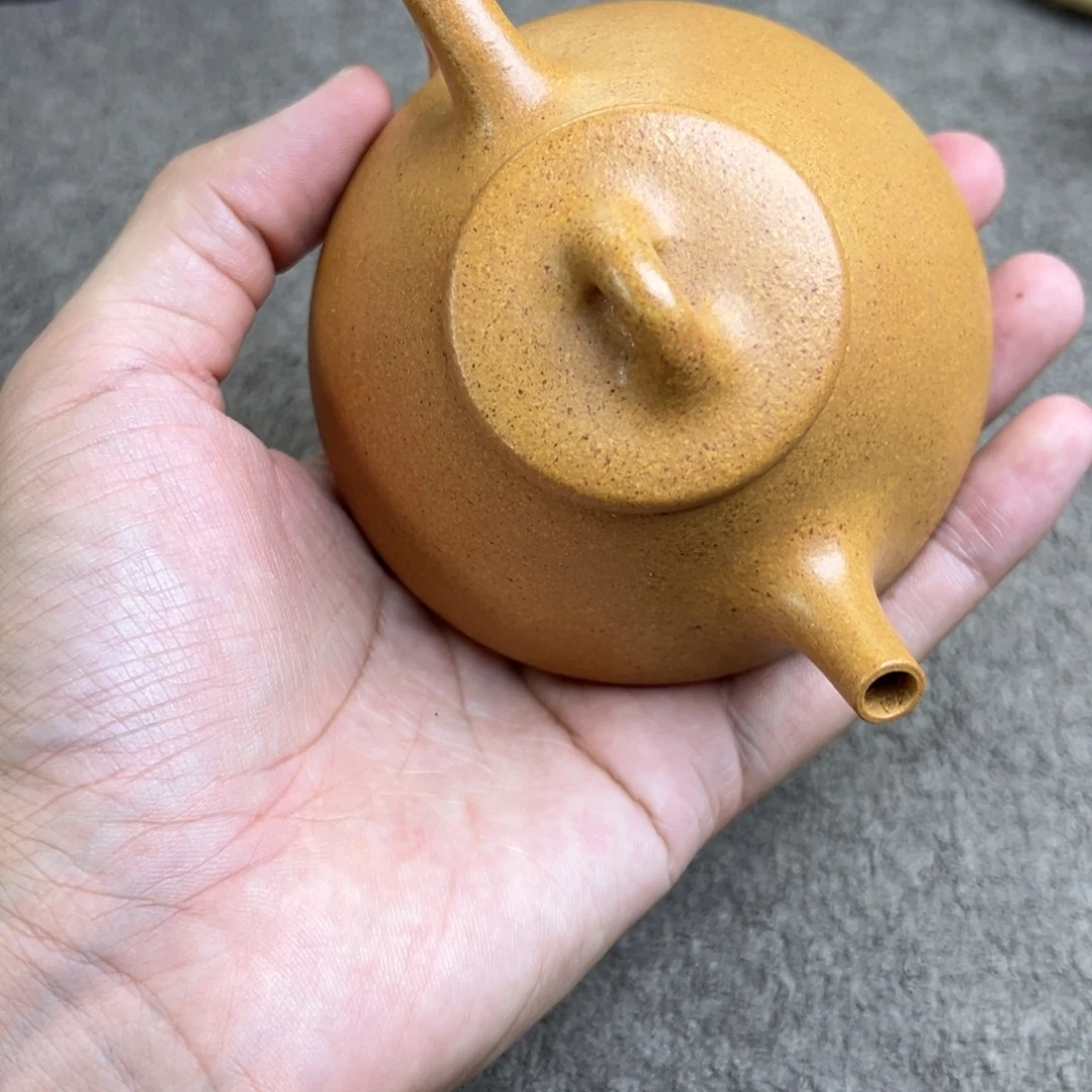 A***y茶壶朱泥黄金段子冶