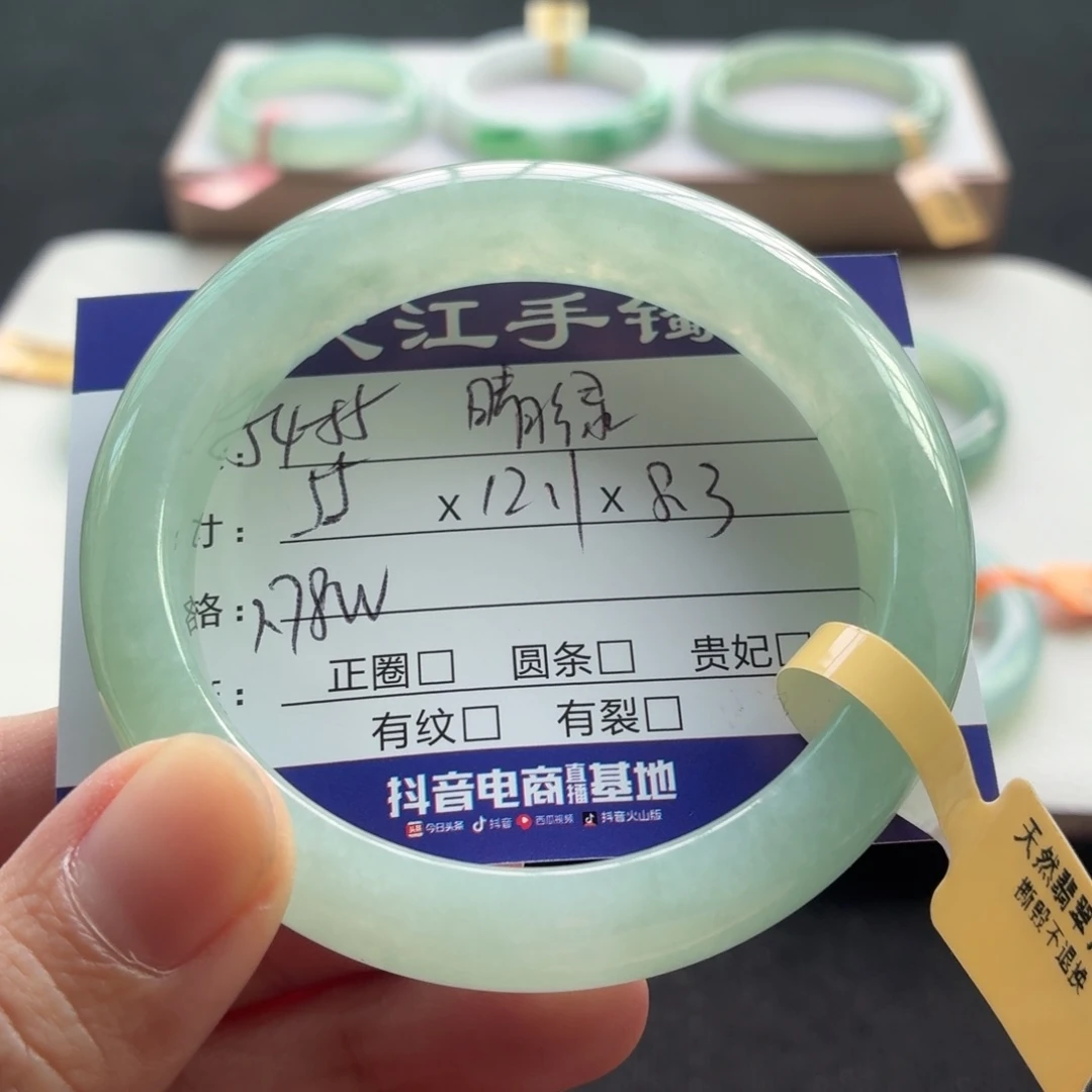 未镶嵌手镯翡翠翡翠