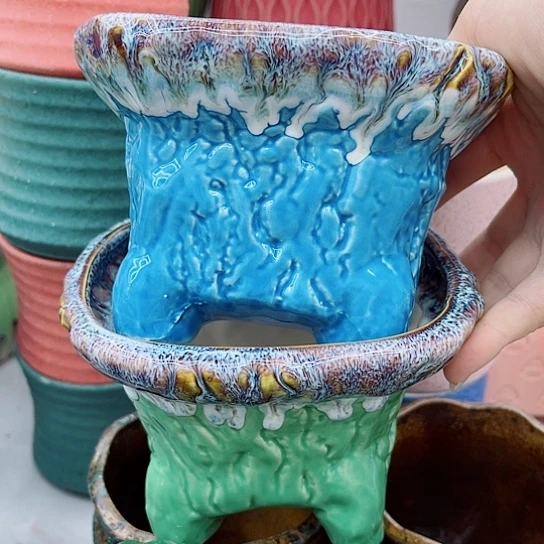 多肉绿植陶瓷花盆