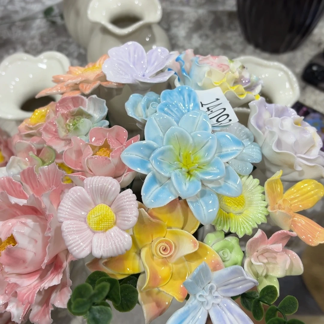 陶瓷花，拍满20发货，退款拉黑1493