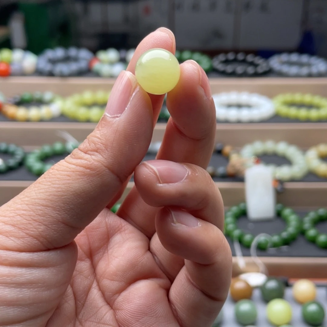 和田玉未镶嵌手链12