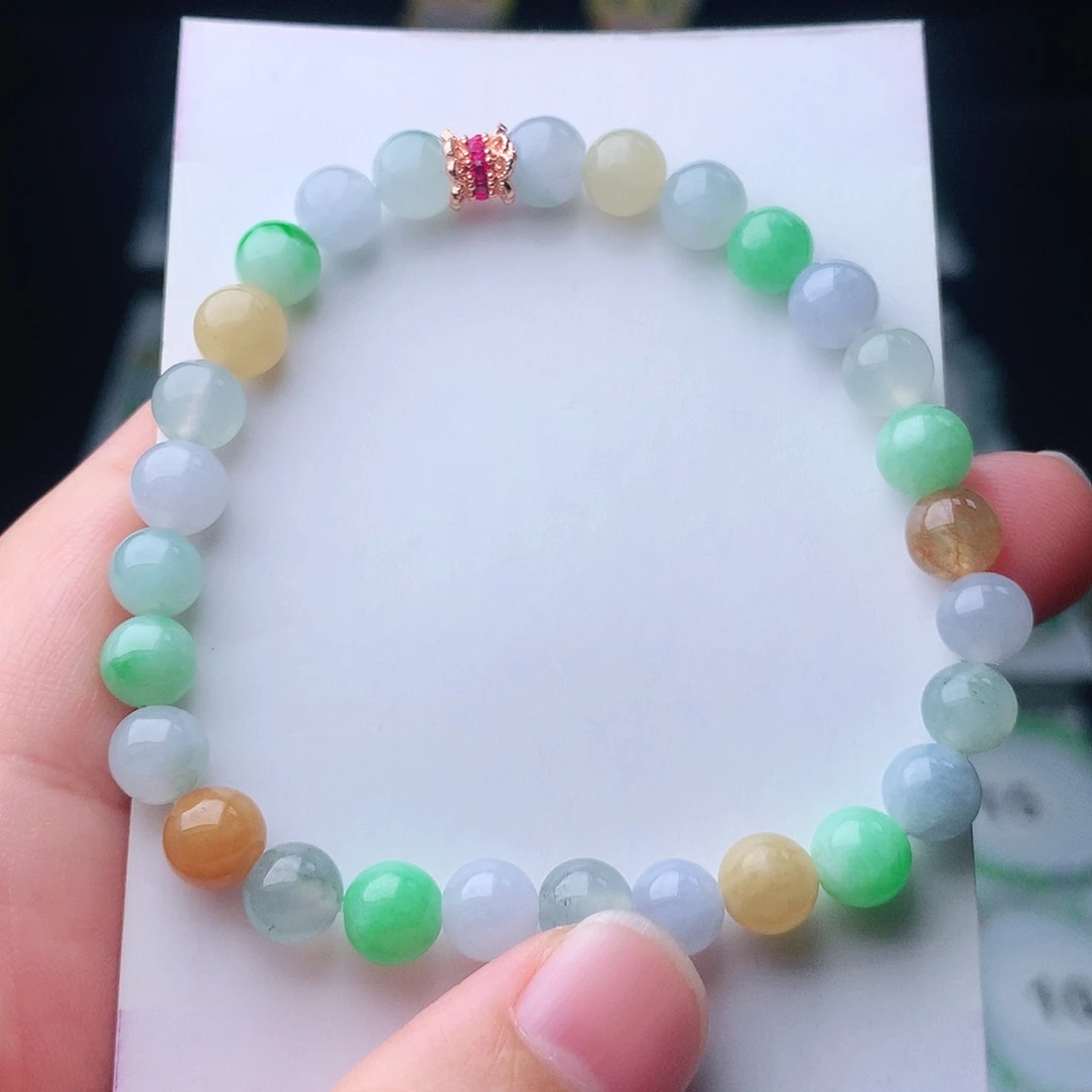 翡翠未镶嵌手链翡翠
