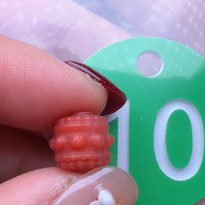 南红玛瑙珠宝奇石未镶嵌9.8mm