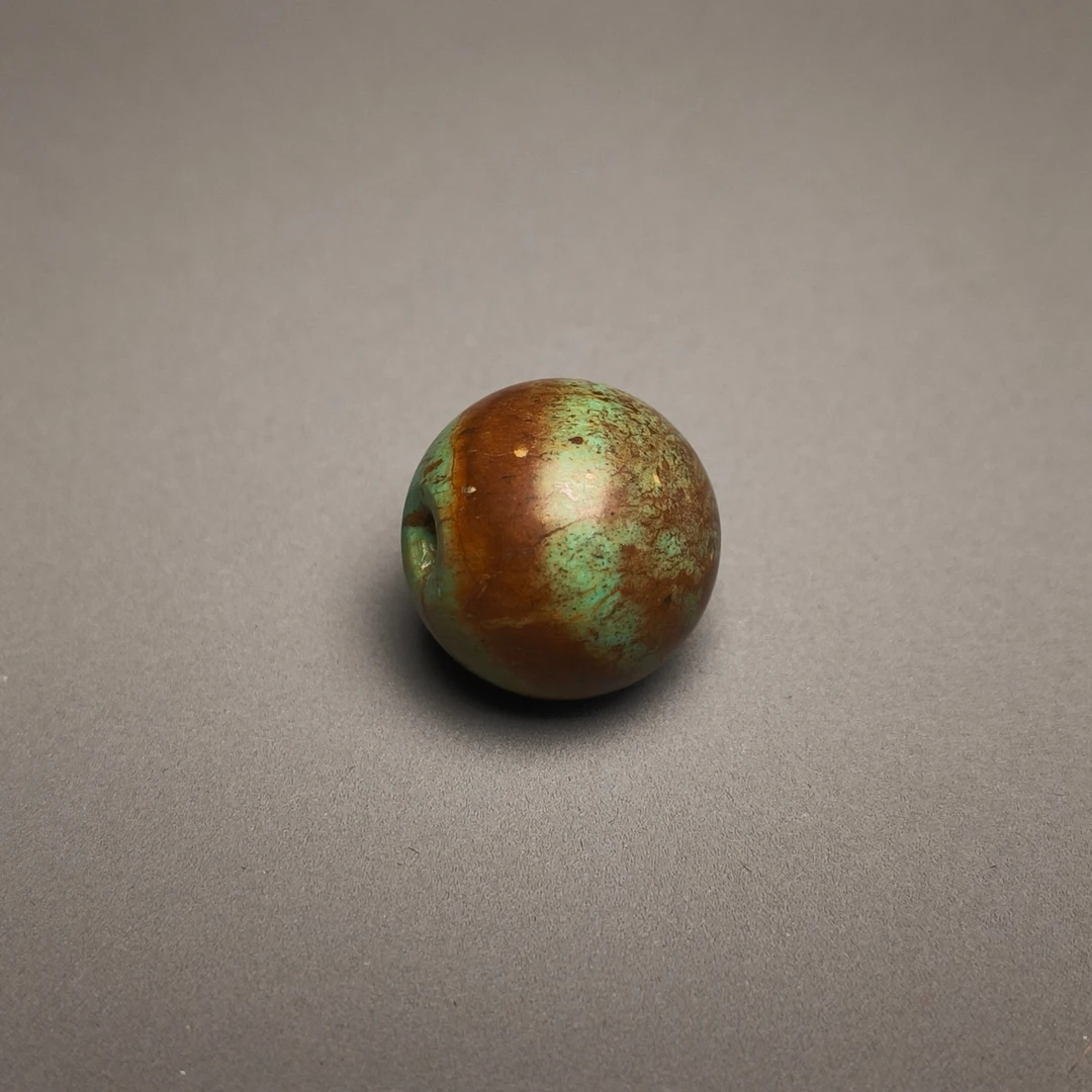 清代绿松石勒子/DZ250017/古玩/收藏/德州文物