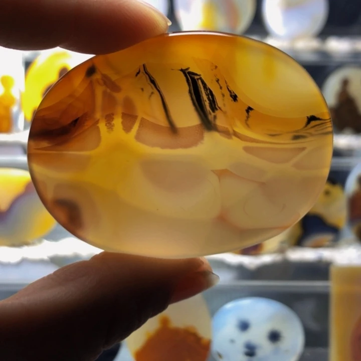 合金玛瑙/玉髓珠宝奇石93