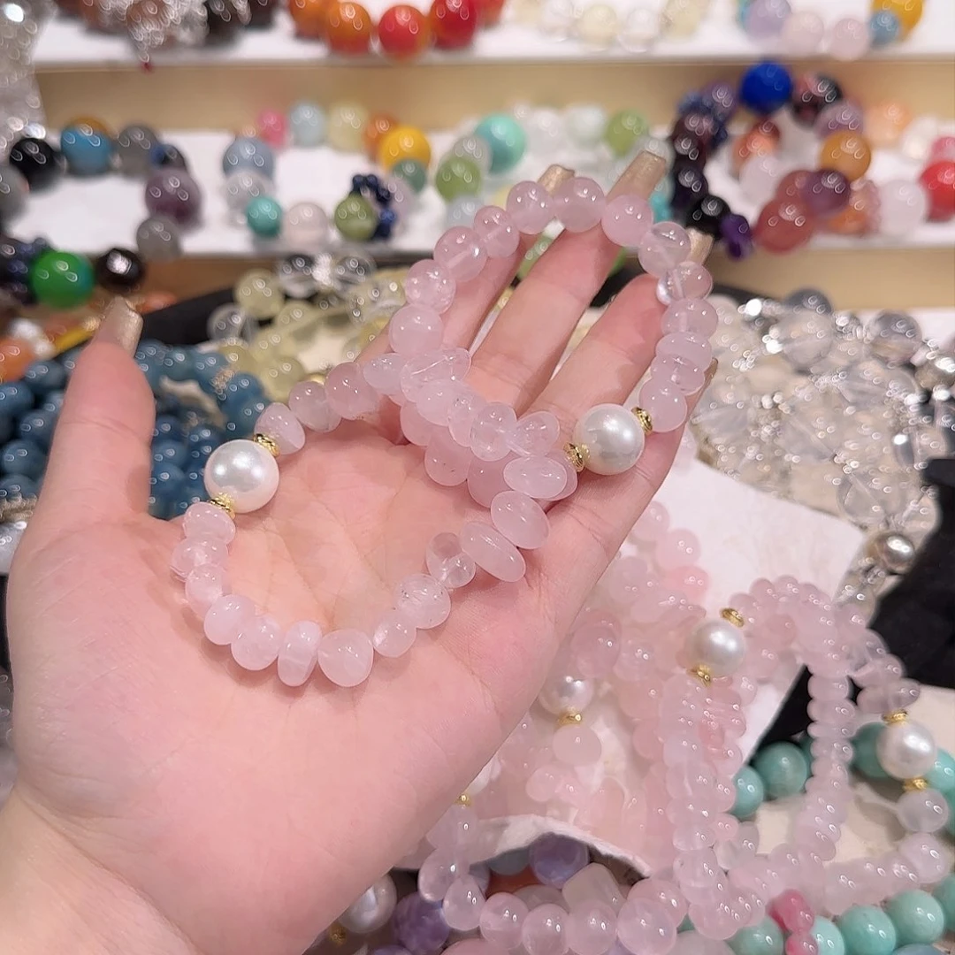 水晶手镯未镶嵌多样性发一